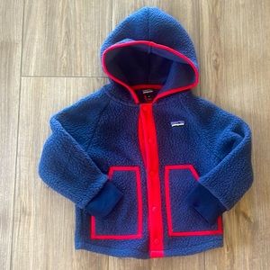 Patagonia Toddler Retro Pile Fleece Jacket- Never Worn